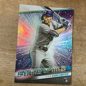 Cool topps EVAN CARTER!!!!!! Rookie card 2024